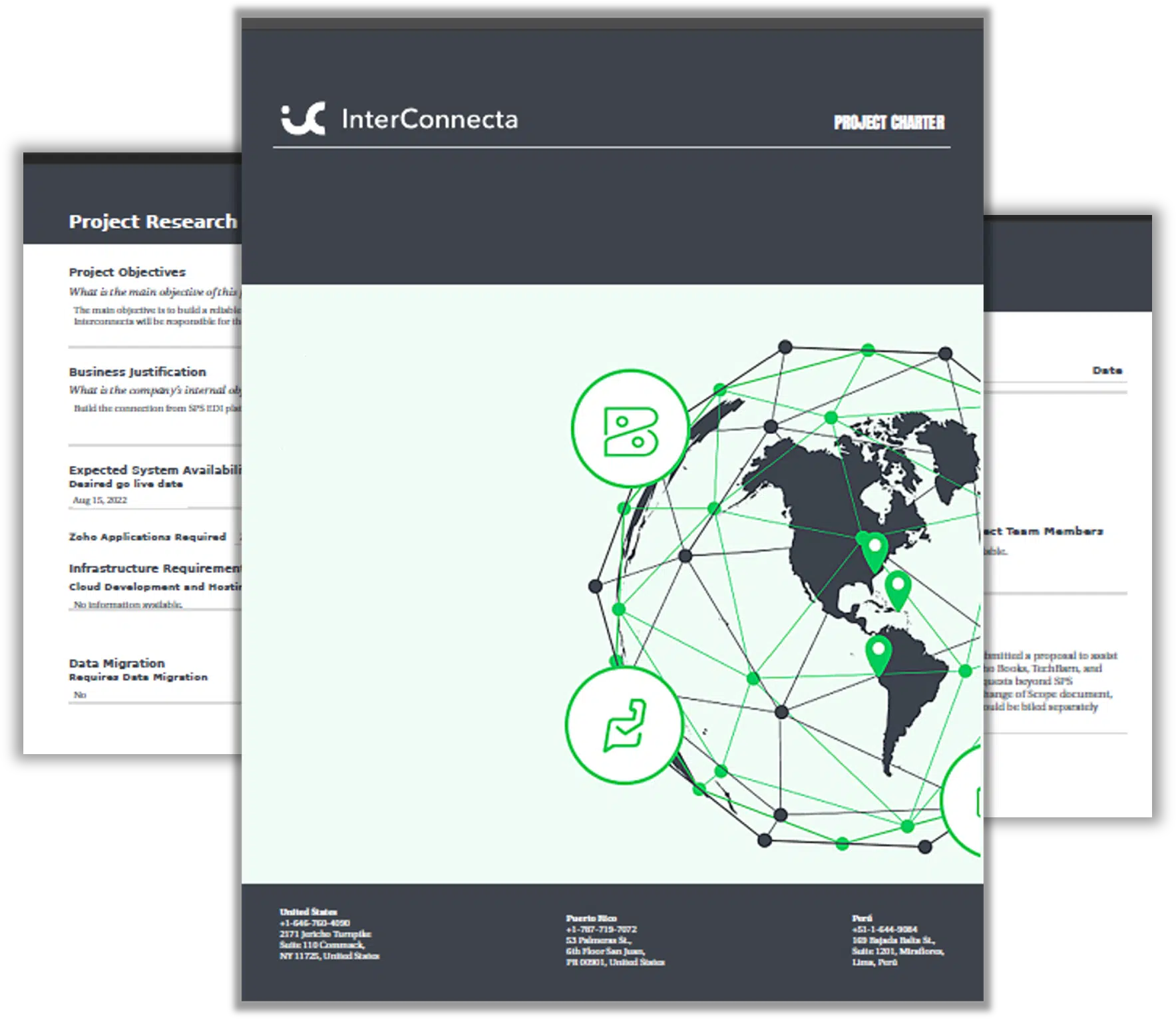 interconnecta project charter (multiple pages)